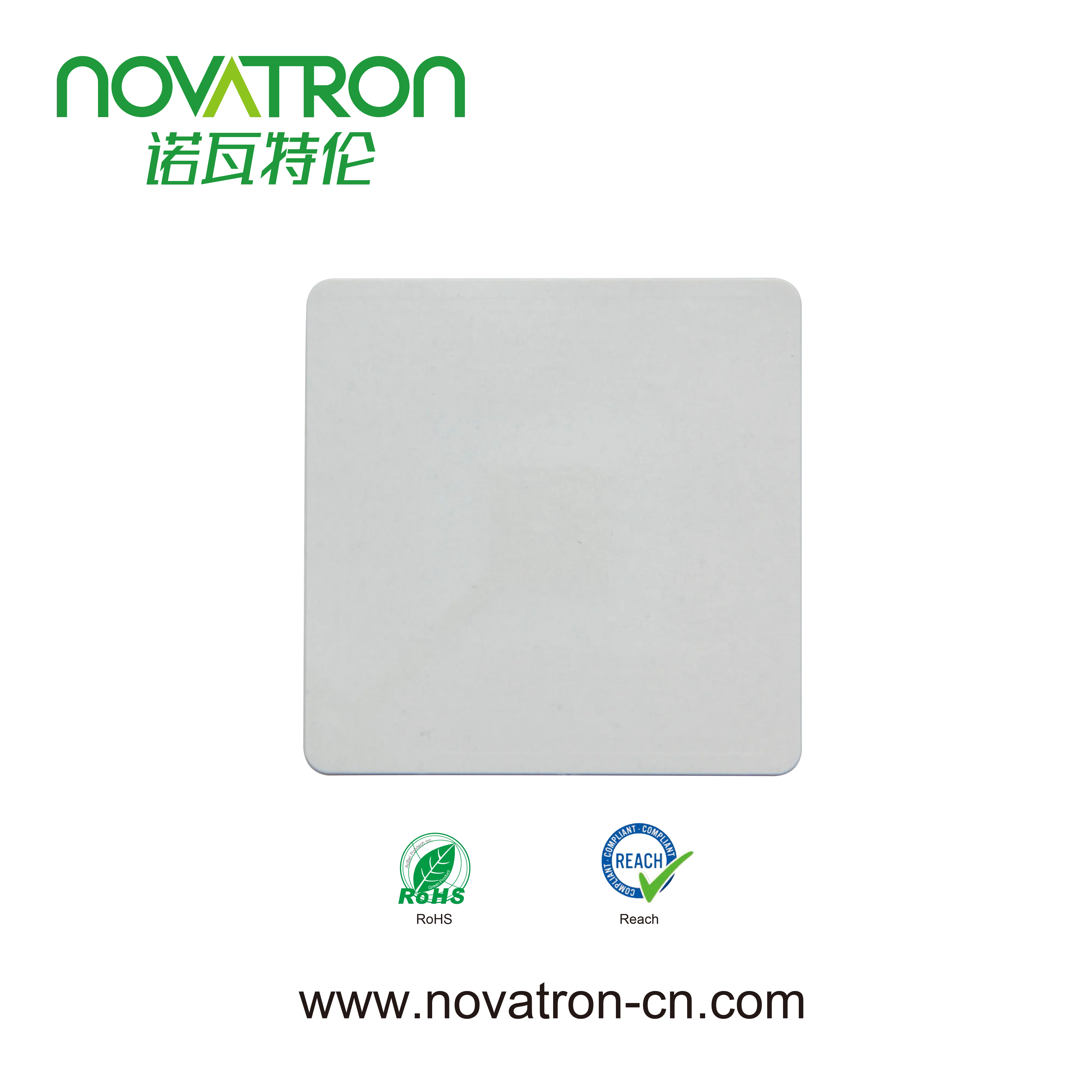 RF Square Plain white label(40X40mm)